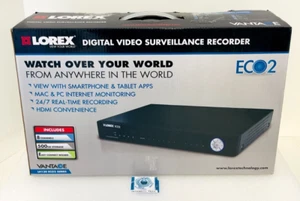 Lorex LH138501 8 Channel 500GB Sata HDD Security DVR older 960H Analog Cameras - Picture 1 of 8