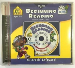 Beginning Reading, grades 1-2 (School Zone 2000) - Windows 95/98/Mac CD-ROM - Picture 1 of 2
