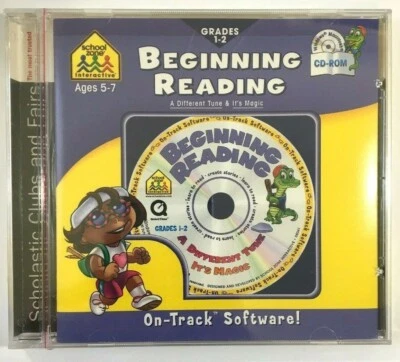 Beginning Reading, grades 1-2 (School Zone 2000) - Windows 95/98/Mac CD-ROM  - Image 1 of 2
