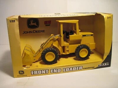 John Deere Farm Toy Tractor Industrial Endloader Ertl 1/32 - Image 1 of 2