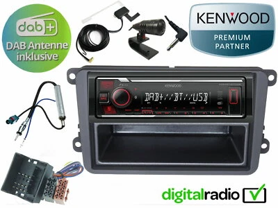 Kenwood Bluetooth DAB+ USB Radio Antenne inkl passend  für VW T5 T6  03-20 - Bild 1 von 4