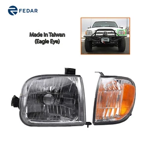 Headlight & Turn Signal Light Fit 00-04 Toyota Tundra Regular Access Driver Left - Picture 1 of 2