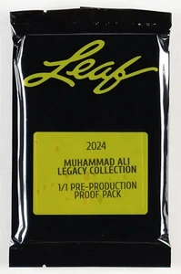 Muhammad Ali 2024 Leaf Legacy Collection 1/1 Pre-Production Proof Pack SEALED - Picture 1 of 1