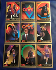 1990-91 Skybox CLEVELAND CAVALIERS CAVS Complete Team Set 16 NANCE, KERR, PRICE+