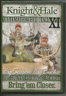 Knight & Hale "Ultimate Whitetail XI" (2-DVD SET) HTF  NEW! FREE SHIPPING! - Image 1 of 2