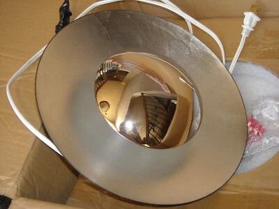 Modern Forms 12" Dia. LED BLAZE Wall Sconce/Ceiling WS-30612-SL SILVER FIXTURE - Image 1 of 4