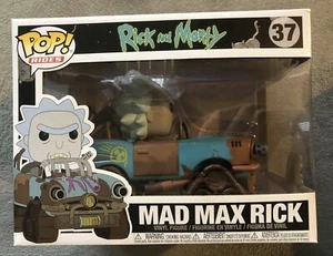 Rick and Morty Funko Pop Vinyl - Mad Max Rick No 37 - Picture 1 of 6