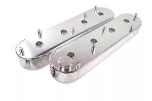 CHEVROLET LS1 LS2 LS6 LS7 L92 VALVE COVERS FABRICATED ALUMINIUM POLISHED (6048 ) - Picture 1 of 2