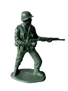 Army Men Toy Soldier Room Decor Resin Hobby Lobby Combat Position - Picture 1 of 4