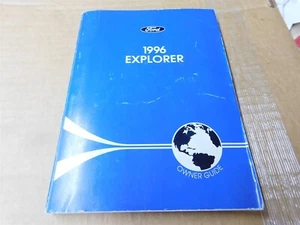 1996 Ford Explorador Nuevo Originales Fábrica Ford Propietarios Manual - Imagen 1 de 1