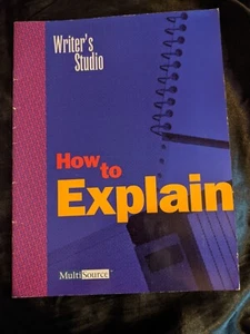 Writer's Studio, How To Explain - Picture 1 of 4