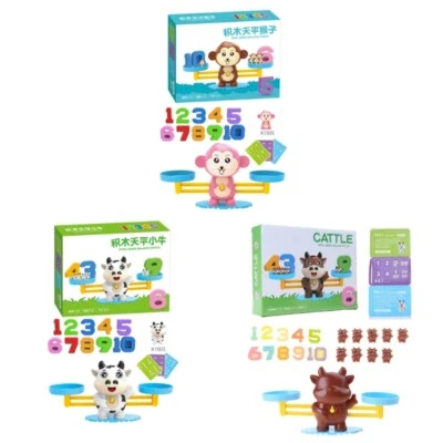 Mini Portable Puzzle Balance Math Game for Play Toys Table Games Best Gift - Image 1 of 4