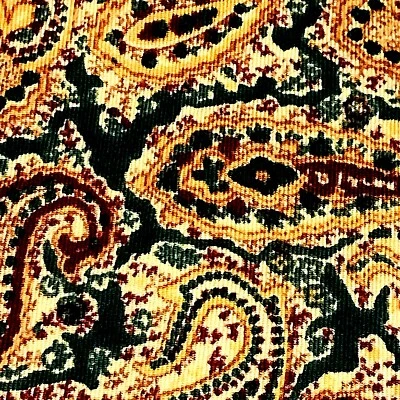 Corbata Santavelli Wembley Hombre Paisley Rojo Naranja Verde De Colección Foto 1 de 4