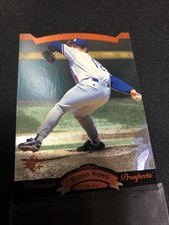 1995 Upper Deck SP Premier Prospects Hideo Nomo Rookie Card Dodgers Die Cut #14 