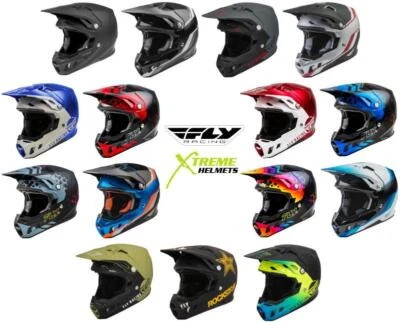 Casco Fly Racing Formula CC Off Road Dirt Bike MX Ligero DOT ECE XS-2XL YL Foto 1 de 2