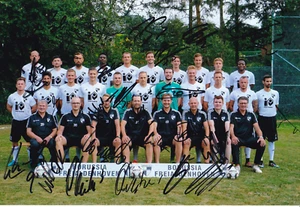 Borussia Freialdenhoven - Mannschaftsbild mit 26 Originalunterschriften! - Bild 1 von 1