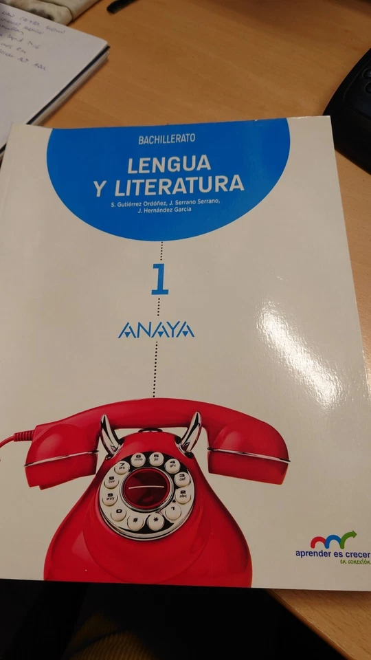 lengua y literatura 1 curso bachillerato anaya - Imagen 1 de 1