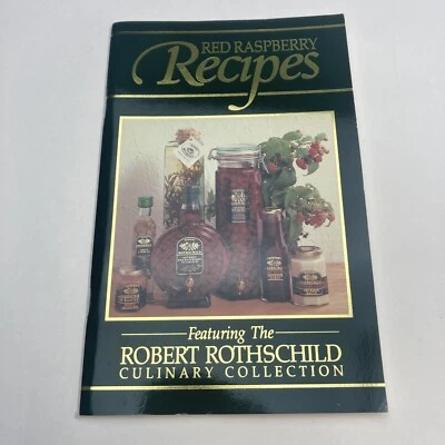 Folleto de recetas publicitarias de granja Robert Rothschild recetas de frambuesa roja Foto 1 de 4