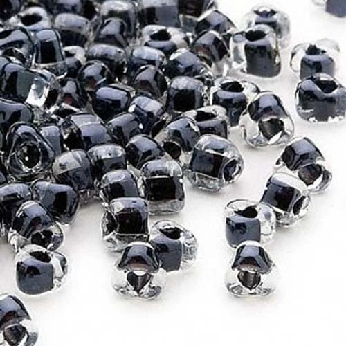 100 cuentas de semillas de vidrio Miyuki 4 mm x 3 mm dos tonos forradas en forma de triángulo 5/0 Foto 1 de 1