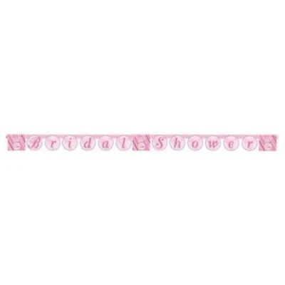 Bride 2 Be Dots Jointed Banner #297127, 1/pk, Bridal Shower Banner - Image 1 of 4