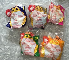 Lot of 5 NIP Disney's Winnie The Pooh McDonald's Meal Toys 2000 Tigger Movie