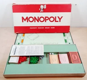 Monopoly board game. 1960's Waddingtons. Players 2-6. Ages 8+. Family game - Picture 1 of 10