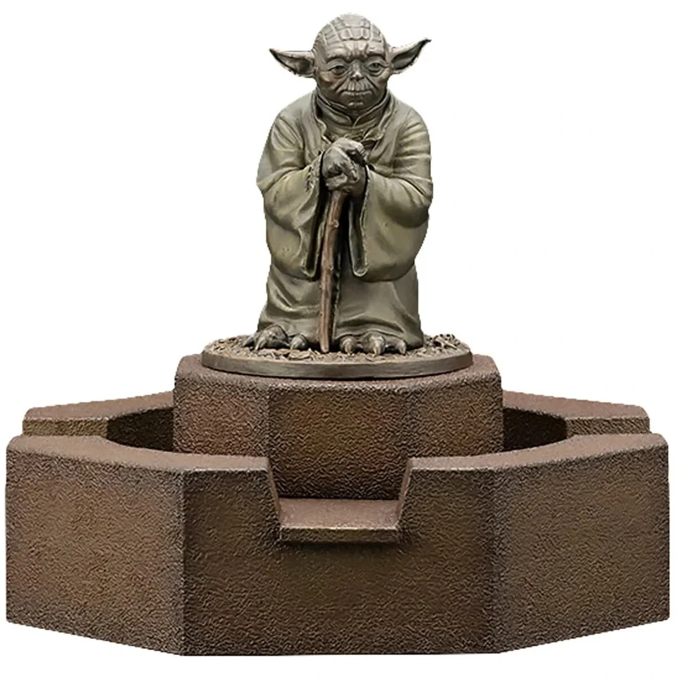 Star Wars: El Imperio Contraataca Fuente Yoda Edición Limitada Estatua ¡EN MANO! Foto 1 de 4