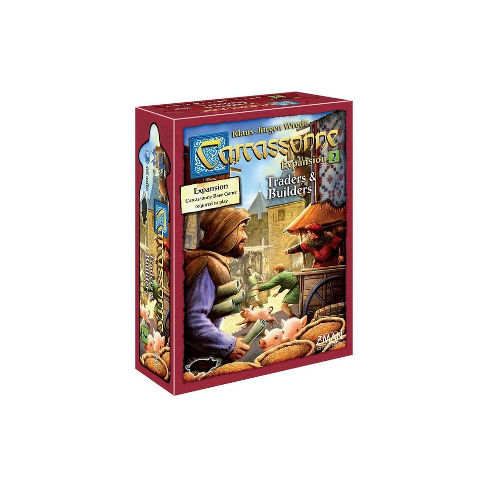 Carcassonne Expansion 2 Traders and Builders Game C7386