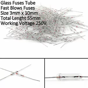 2 pezzi Fusibile 1,5A Microfusibile Rapido in vetro a saldare - Imagen 1 de 1