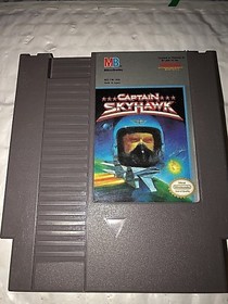 Captain Skyhawk (Nintendo NES 1990) solo cartucho, probado funciona, ENV&Iacute;O R&Aacute;PIDO A EE. UU.