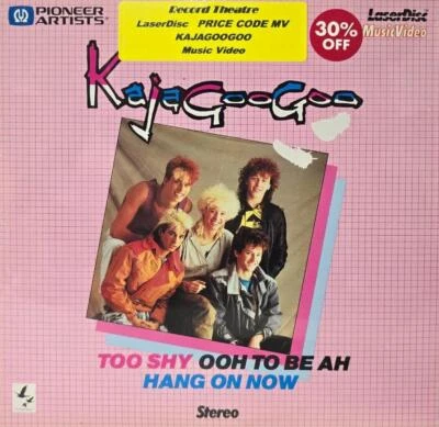 KAJAGOOGOO KAJA GOO GOO TOO SHY MUSIC VIDEO LASERDISC LASER DISC NEW SEALED - Image 1 of 2