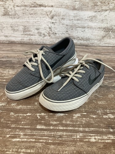 Scarpe Nike SB 4Y grigio a scacchi Stefan Janoski sneaker skater 654862 006