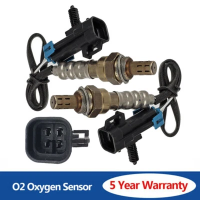 2pcs Oxygen O2 Sensor For 2007 GMC Yukon XL 1500 V8 5.3L 6.0L 6.2L Downstream - Image 1 of 4