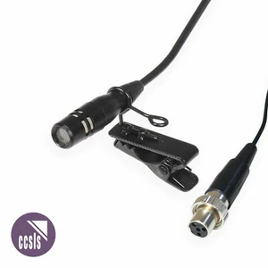 Cardioid Lavalier Condenser Microphone with 6mm Capsule Black - TA4F Mipro - Bild 1 von 1
