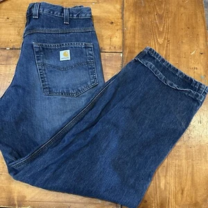 Carhartt Jeans Mens 34x30 B189 DKV Loose Fit - Picture 1 of 5