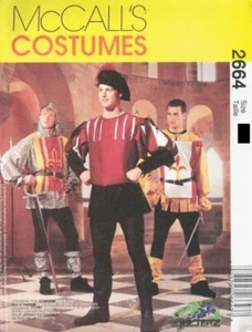 Disfraces medievales de costura para niños McCall's TALLAS 5-6 - Imagen 1 de 1