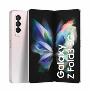 Samsung Galaxy Z Fold 3 5G SM-F926U Verizon ULK 256GB Silver Very Good