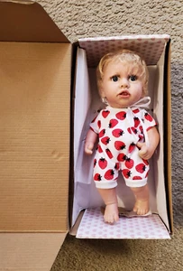 Reborn Doll Happy Day Life-Like Baby Blonde Girl Custom Brand Collectible - Picture 1 of 5