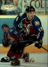 1998-99 Topps Gold Label Class 1 Colorado Avalanche Hockey Card #65 Joe Sakic