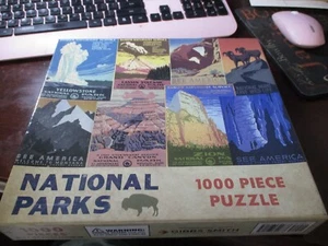Gibbs Smith 1000 Piece Jigsaw Puzzle “National Parks" Sealed!! FREE SHIPPING! - Picture 1 of 4