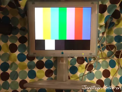 Apple Studio Display 15 M4551 Blueberry VGA LCD Display Monitor RARE Mac Vintage - Image 1 of 4