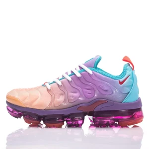 New Nike Air Vapormax Plus TN Women Gradient Pink Purple Cushion Running Shoes - Picture 1 of 5