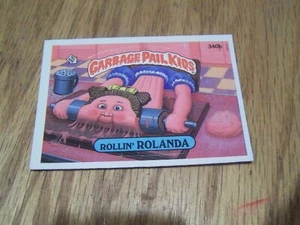 1987 TOPPS GARBAGE PAIL KIDS  ROLLIN' ROLANDA  TRADING CARD... - Picture 1 of 1