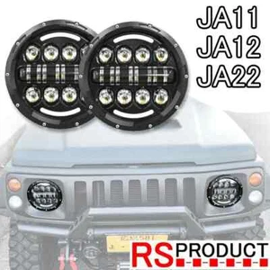 Suzuki Jimny JA11 JA12 JA22 LED Faro Proyector Iluminado Izquierda/Derecha Set - Imagen 1 de 7