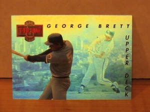 1993 Upper Deck 1973 to 1993 Then Now Hologram George Brett #TN2 Kansas City - Picture 1 of 5
