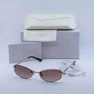 New JIMMY CHOO JC4013D 300613 Pale Gold/Pink Gradient Brown 57-17-140 Sunglasses - Picture 1 of 6