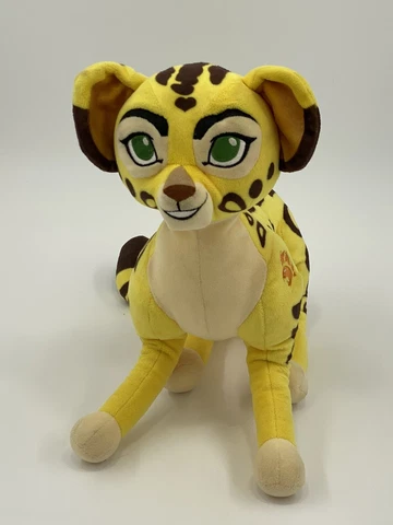 Disney Store 10” The Lion King Guard FULI Plush Cheetah Stuffed Animal Yellow Cover