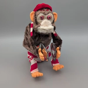 Platillo mono aplaudiendo chimpancé alegre musical de colección (no funciona) - Imagen 1 de 13