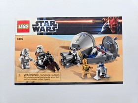 LEGO Star Wars 9490 Droid Escape INSTRUCTIONS ONLY