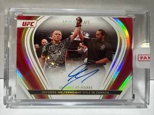Georges St-Pierre 2023 IMAC 98/99 Auto UFC - 9 - Foto 1 di 2